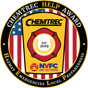 Logotipo do premio de axuda de CHEMTREC