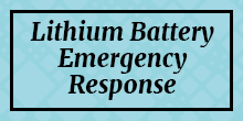 Intervention d'urgence sur batterie au lithium