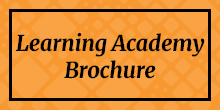 Brochure de l'Académie d'apprentissage