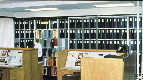 La biblioteca de archivos CHEMTREC.