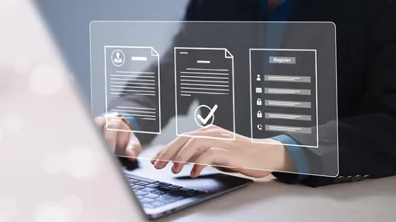 Easy online registration